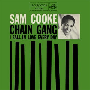 Cover of Sam Cooke 7" Single Record "Chain Gang"